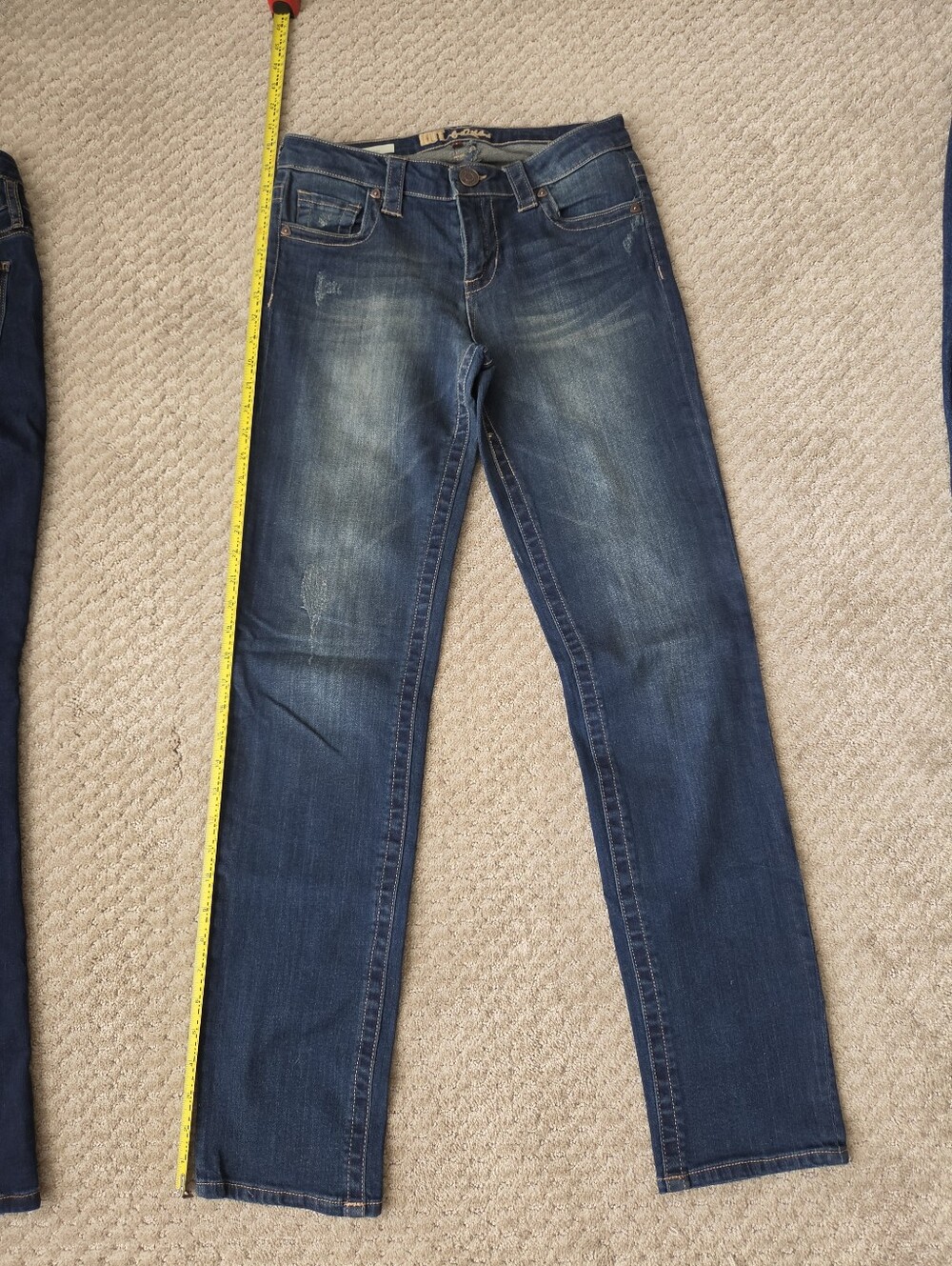 Kut from the Kloth Sammie Blue Straight Leg Jeans